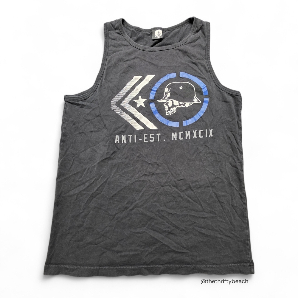 Vintage Metal Mulisha "Anti-Establishment" Graphic Tank Top